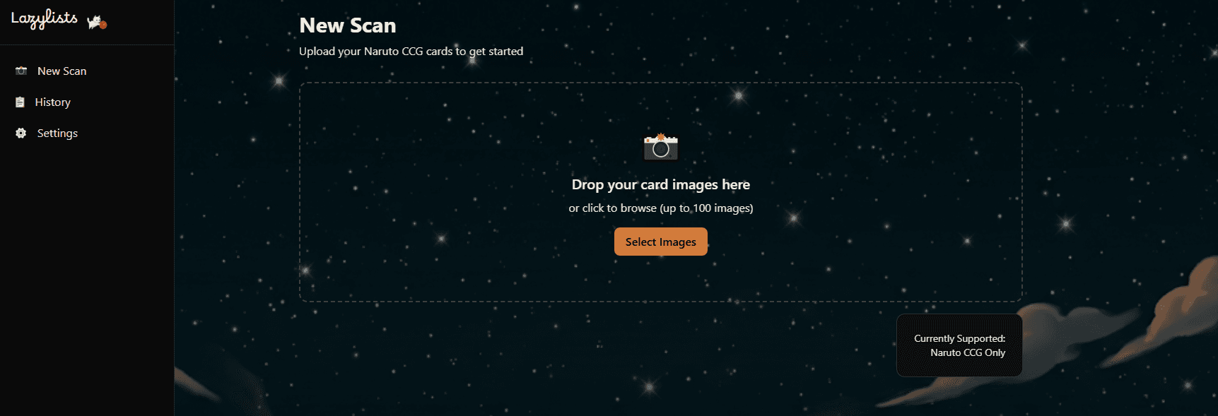 Step 1: Upload Interface