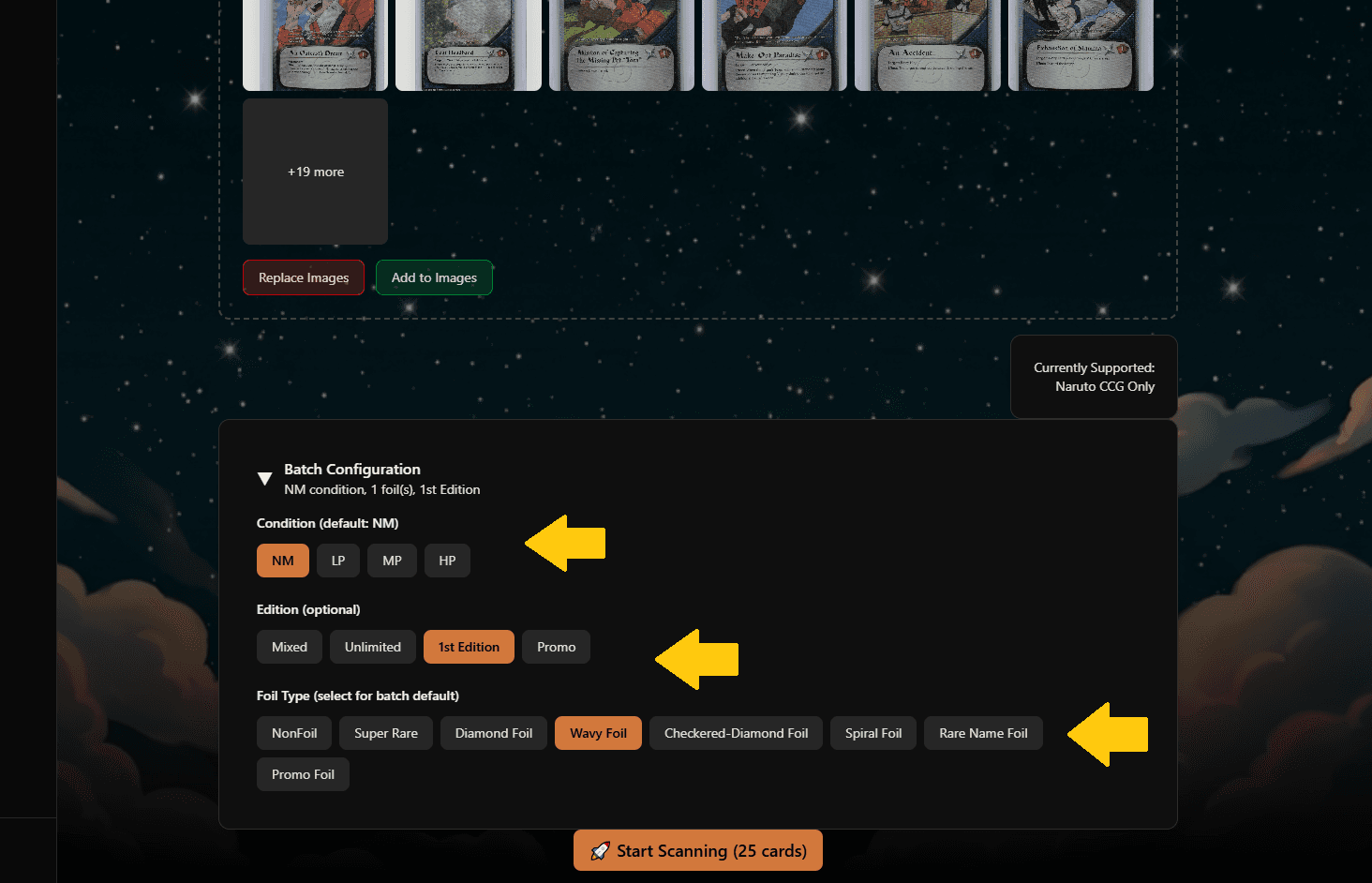 Step 2: Batch Configuration